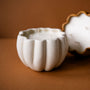 The Grand Pumpkin Candle - White
