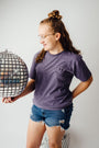 Purple - Grounded in Gratitude - Adult T Shirt