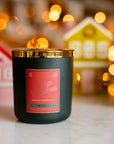 Vintage Christmas - Gold Candle