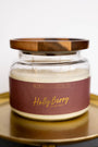 Holly Berry - Jumbo Candle